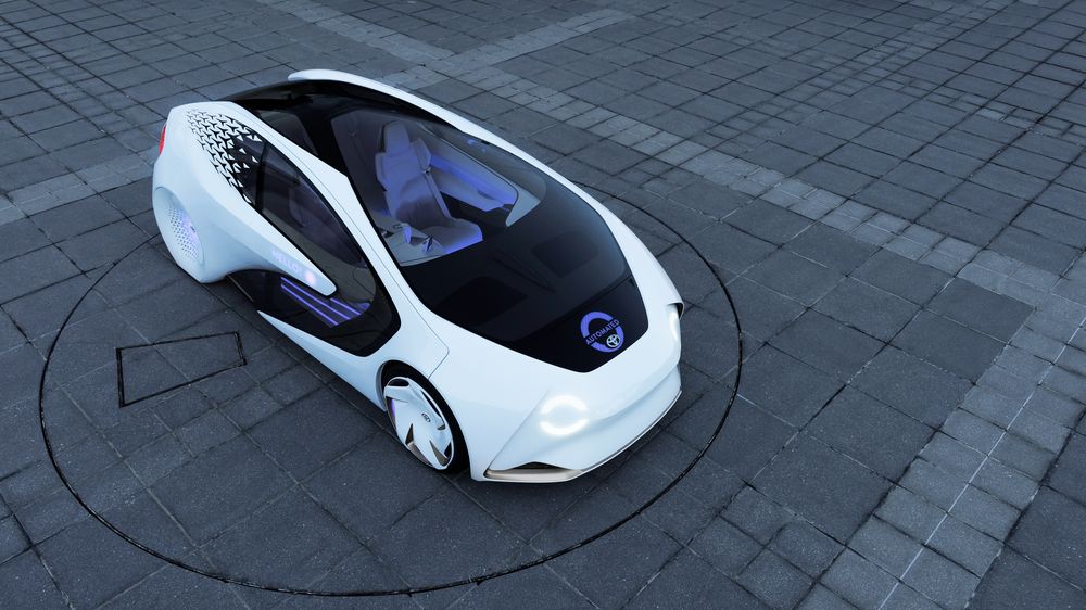 Toyota представила концепт-кар с системой искусственного интеллекта