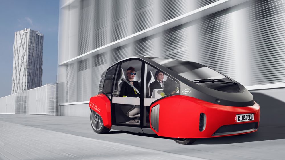 Компания Rinspeed представила концепт с мини-дачей