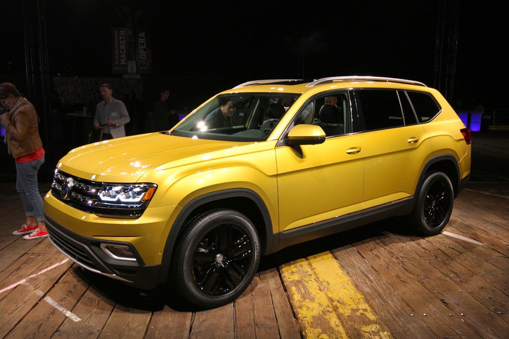 Большой кроссовер Volkswagen Atlas стал агрессивнее