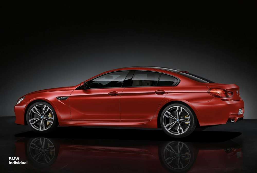 В BMW Individual поработали над M6 Gran Coupe