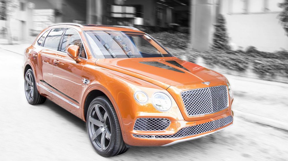 Ателье DMC представило собственную модификацию кроссовера Bentley Bentayga