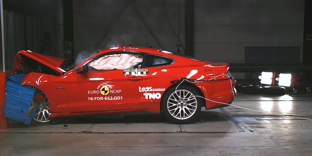 Ford Mustang нового поколения провалил испытания Euro NCAP
