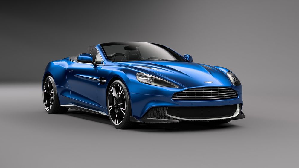 Суперкар Aston Martin Vanquish S лишился крыши