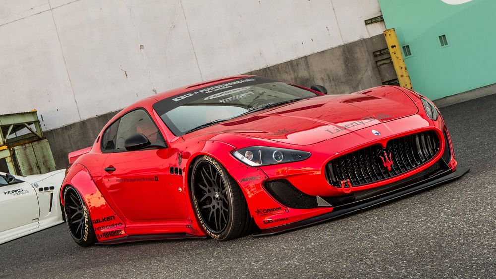 Тюнеры Liberty Walk «прокачали» Maserati GranTurismo