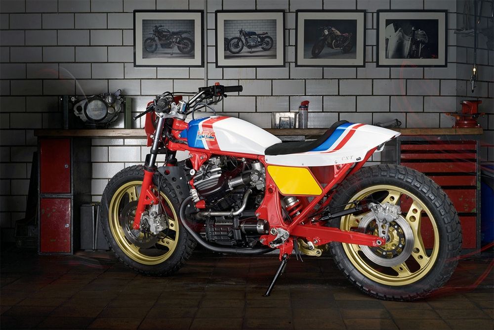 Kingston Customs: стрит-трекер Honda CX500E