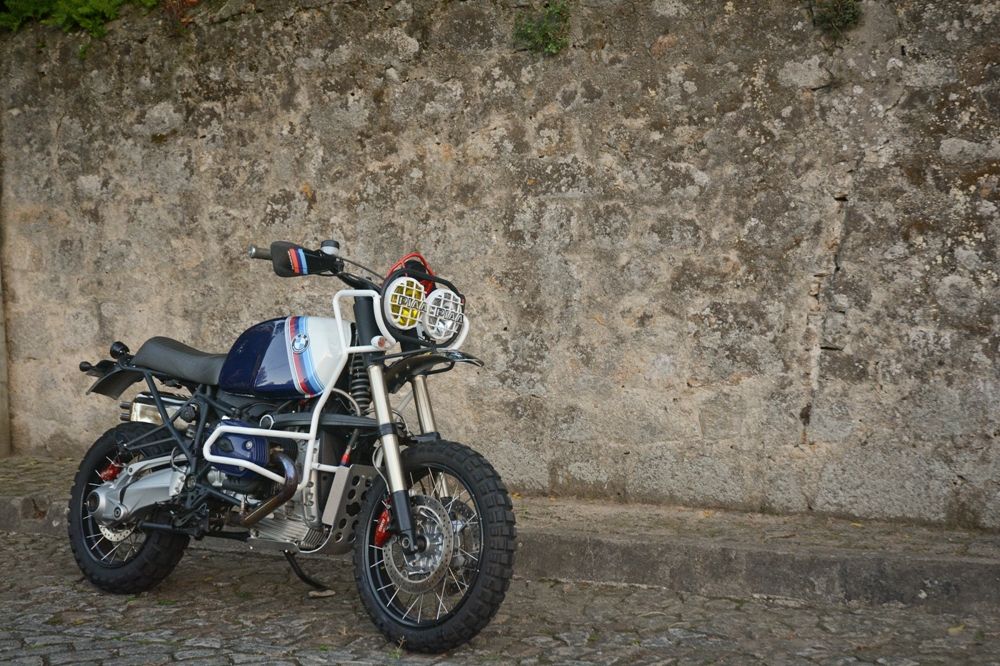 Ton-Up Garage: скрэмблер BMW R1200GS