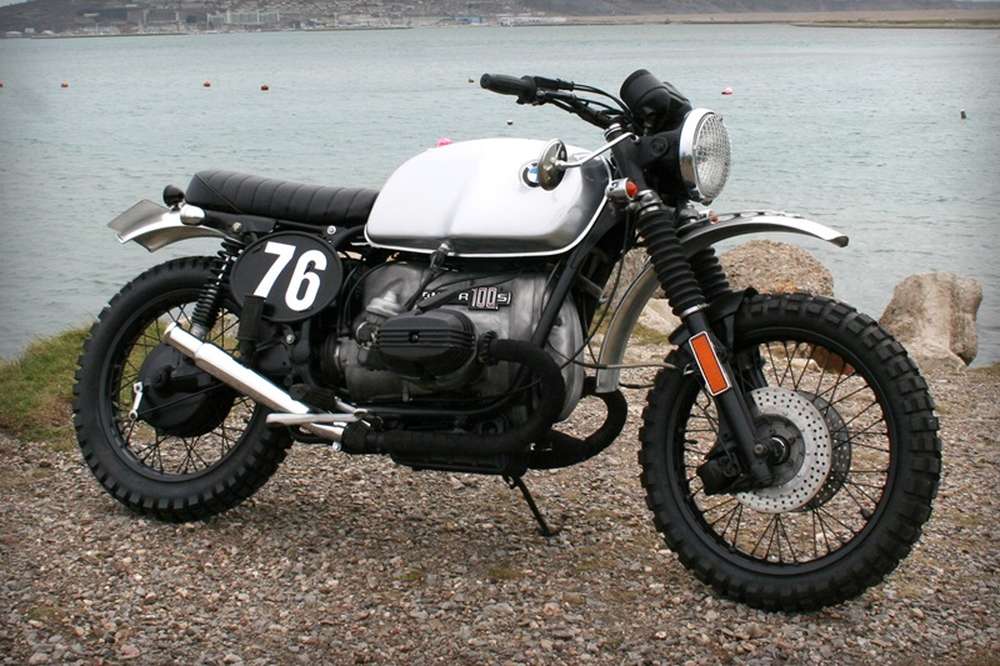 Мотопроект скрэмблера BMW R100