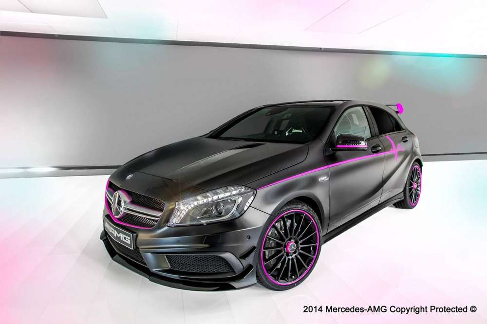 AMG Performance Studio показали уникальный Mercedes-Benz A45 AMG Erika