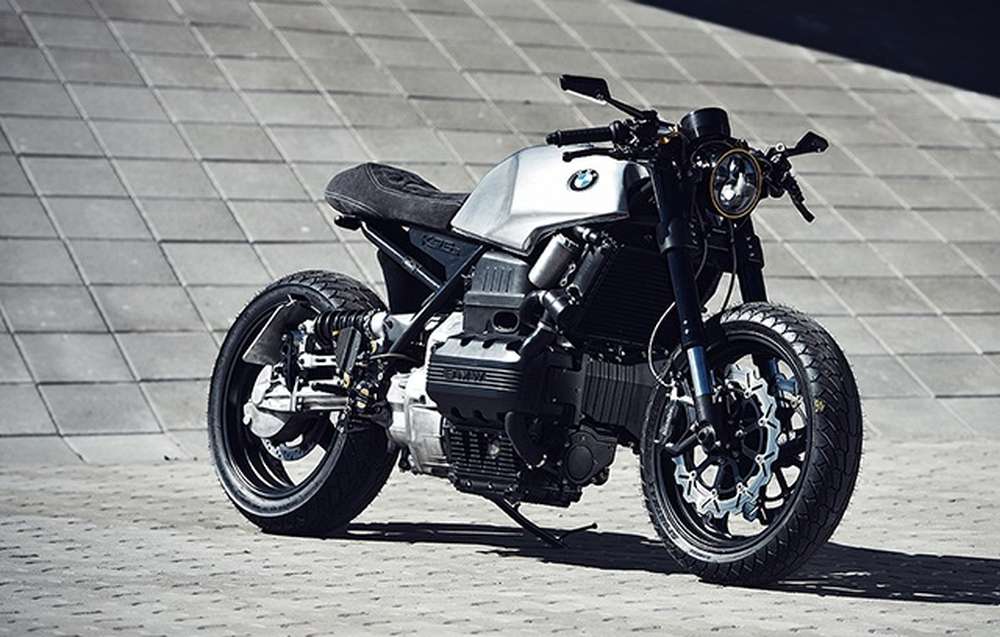 Кафе рейсер BMW K75: история одно реставрации