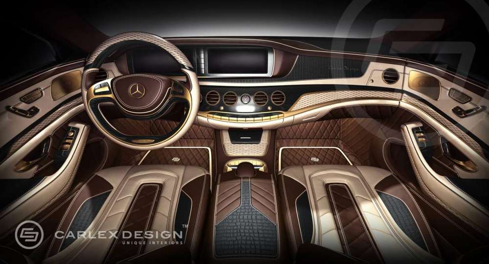 «Мерседес» S-Class станет золотым