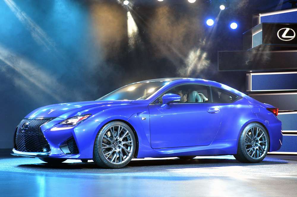 Новое купе Lexus RC F станет конкурентом суперкарам