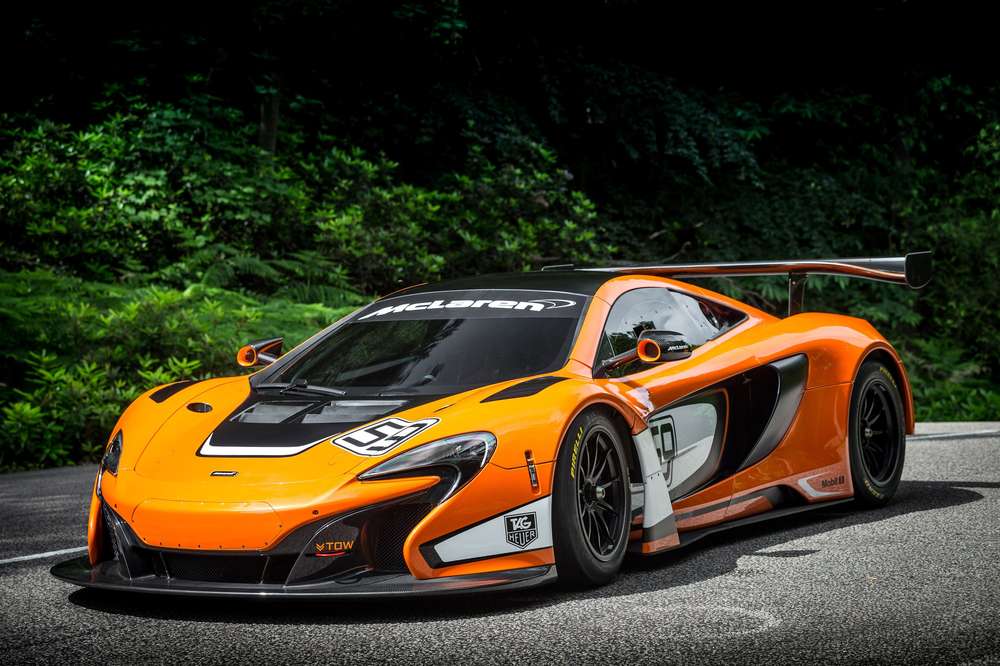 McLaren показал в Гудвуде болид для гонок серии GT3