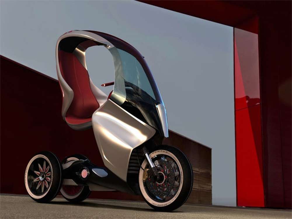 Piaggio PAM представляет новинку – электротрицикл