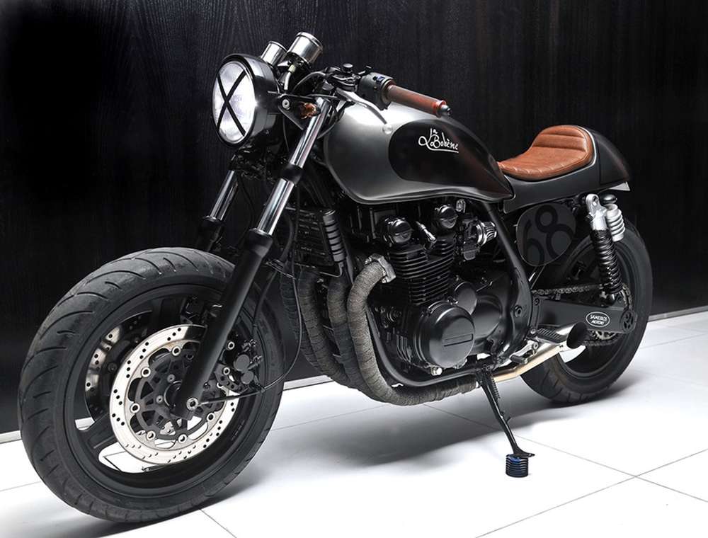 Kawasaki Zephyr 750: кафе рейсер La Boheme