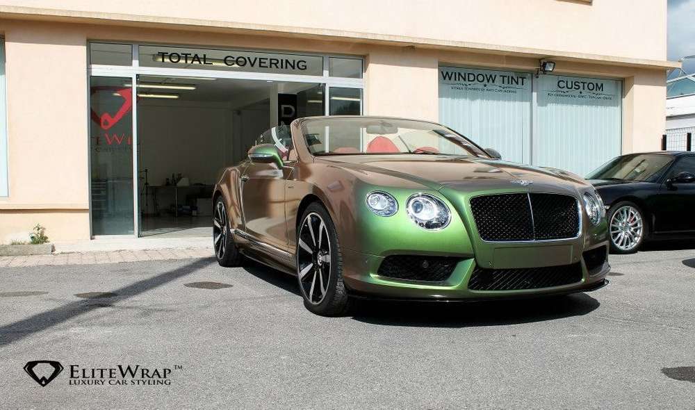 Elite Wrap показали вариант тюнинга для Bentley Continental GTC V8S