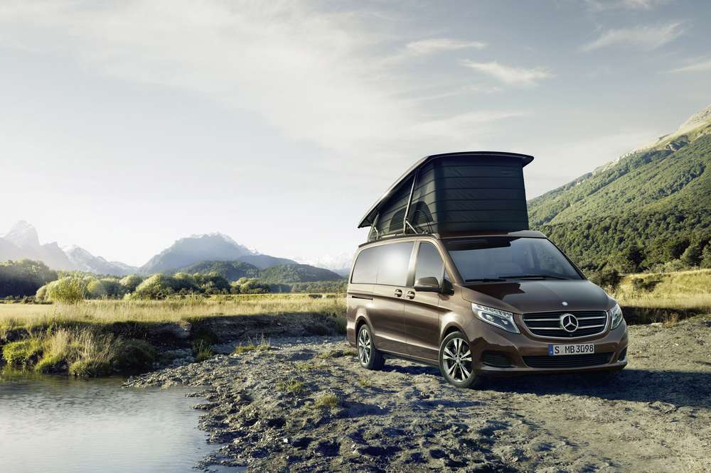 Mercedes-Benz создал автомобиль для путешествий на базе минивэна V-Class