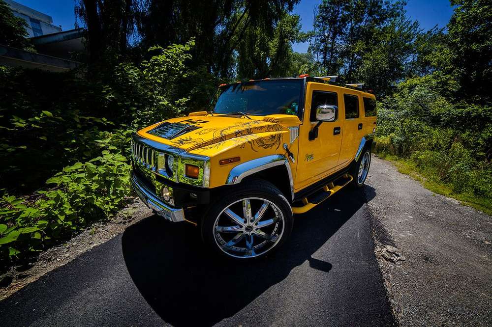 Ателье Vilner показало обновленный внедорожный Hummer H2