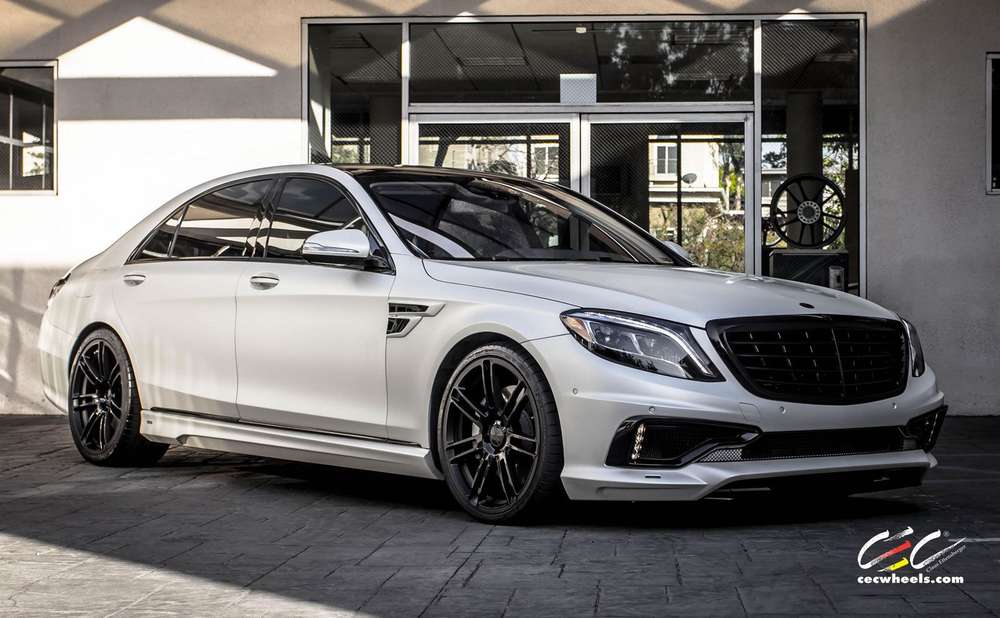 CEC Wheels оснастили Mercedes-Benz S-Class новыми колесами