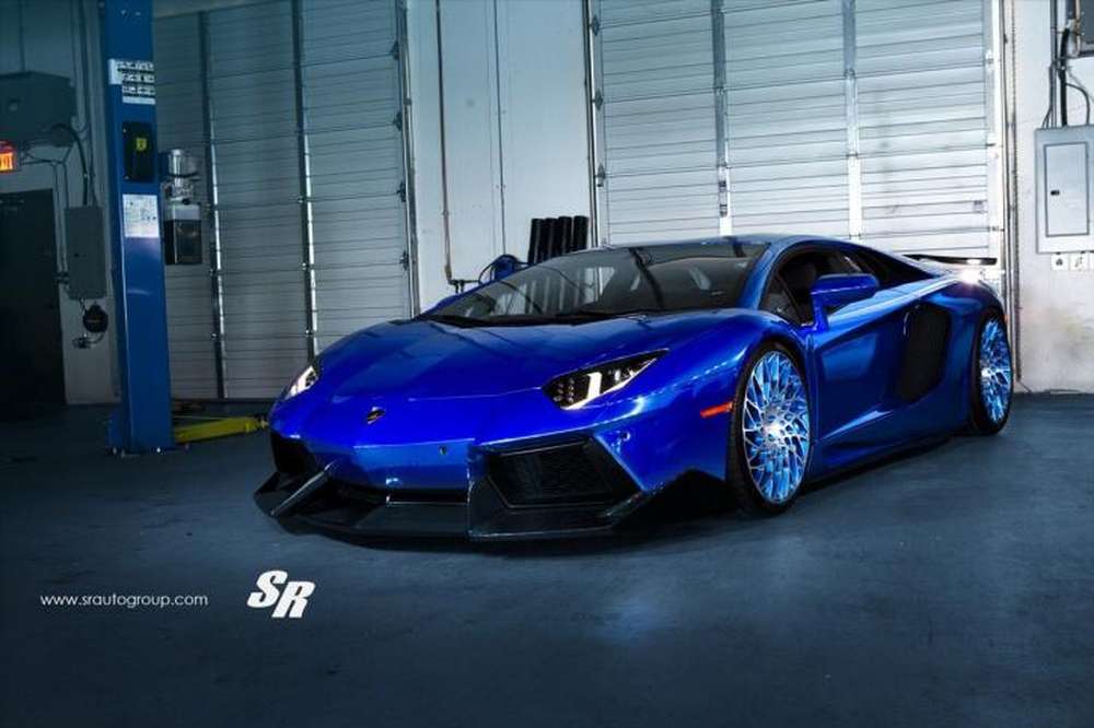 SR Auto Group предложили вариант тюнинга для роскошного Lamborghini Aventador