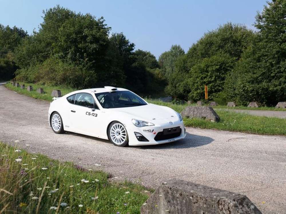 Новый раллийный болид Toyota GT 86 CS-R3 откроет гонку Rallye Deutschland
