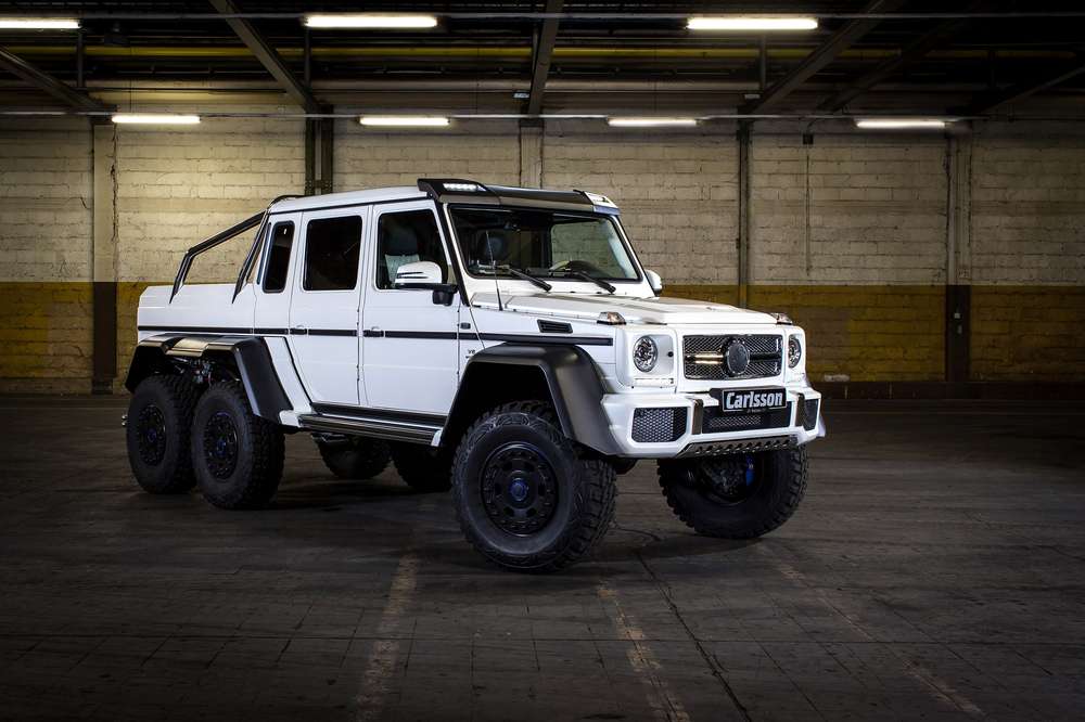 Mercedes G63 AMG 6x6 попал на доработку в ателье Carlsson
