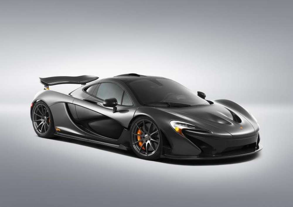 McLaren использовал золото для оформления супергибрида P1