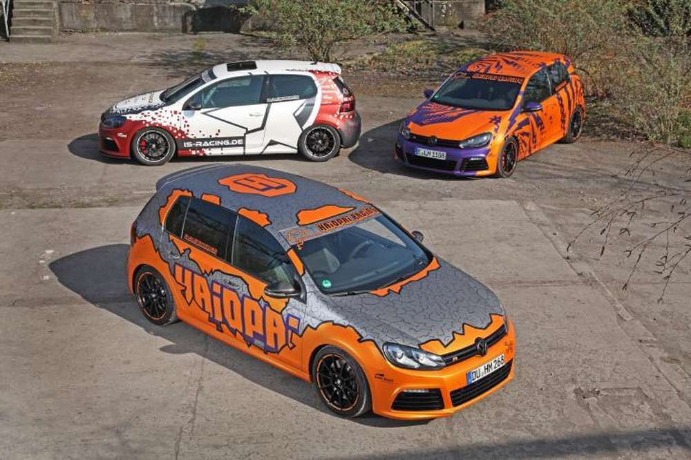 Haiopai Racing и Cam Shaft Design показали обновленный Volkswagen Golf R