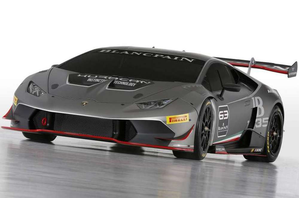 Lamborghini показал гоночный болид Huracan LP 620-2 Super Trofeo