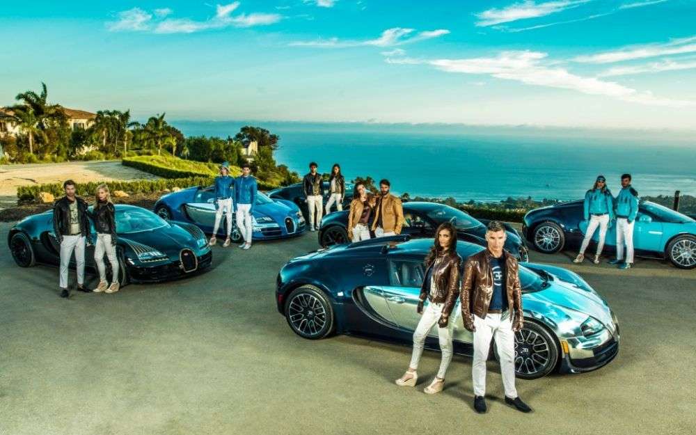 Bugatti провел эксклюзивный показ мод