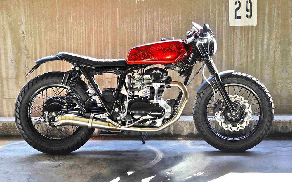 Kawasaki W650 2001: кастом от Drifter Bikes