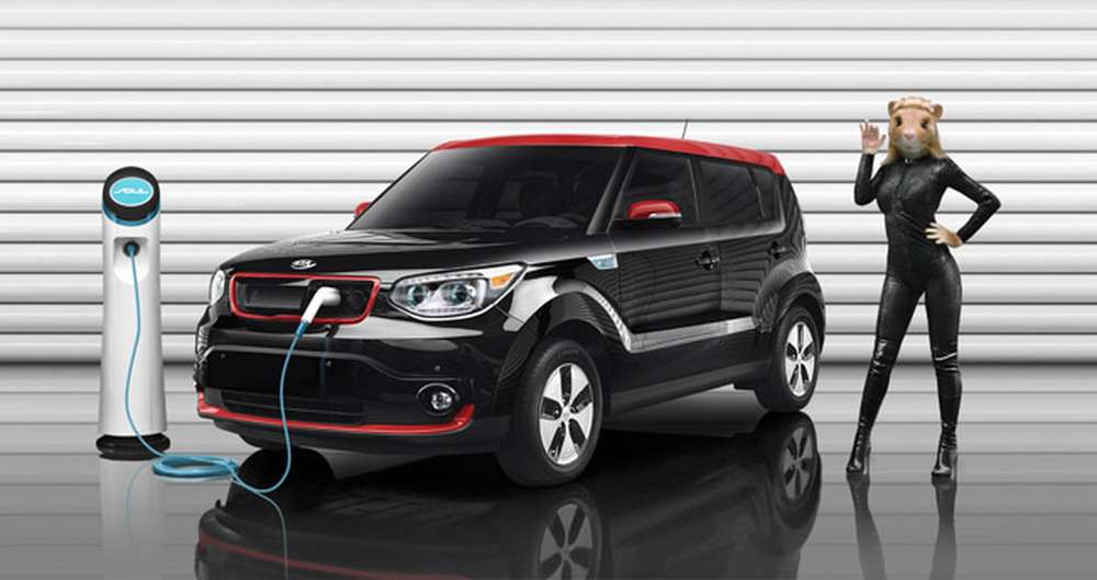 Kia Soul и взрослые хомячки