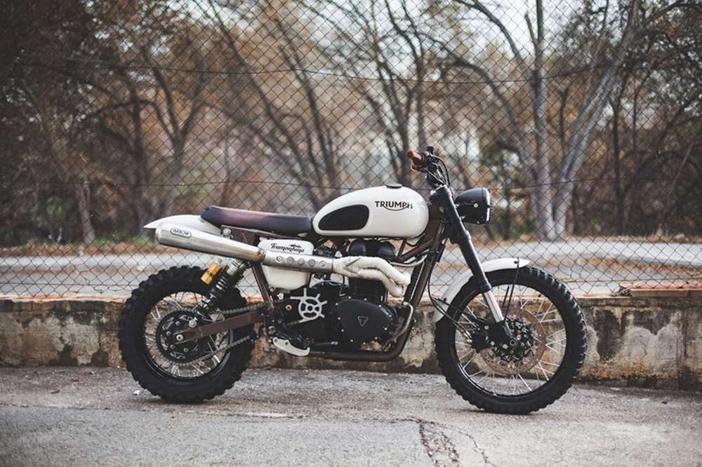 Кастом Triumph Scrambler: проект Tramontana
