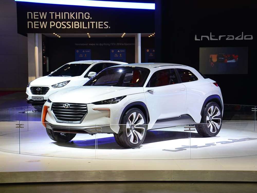 2014 Hyundai Intrado Concept Live From Moscow