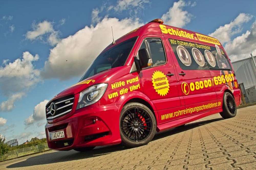 Mercedes Benz Sprinter брендирование