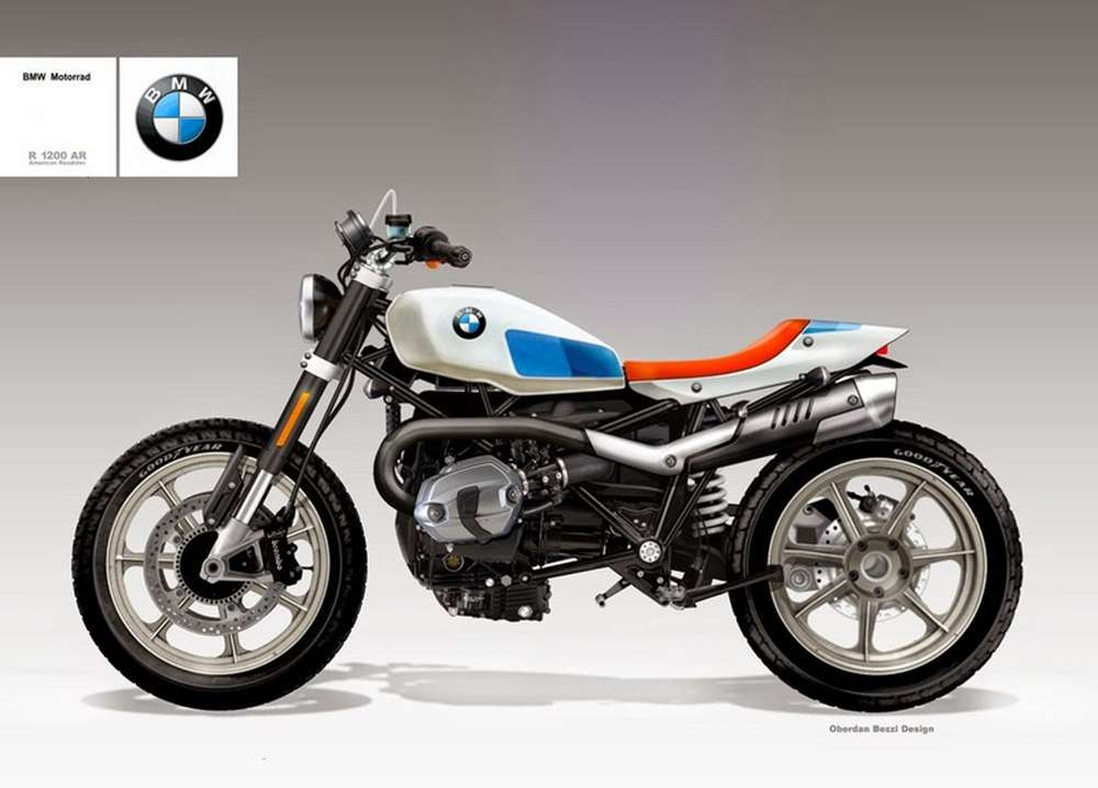 BMW показала концепт R1200AR