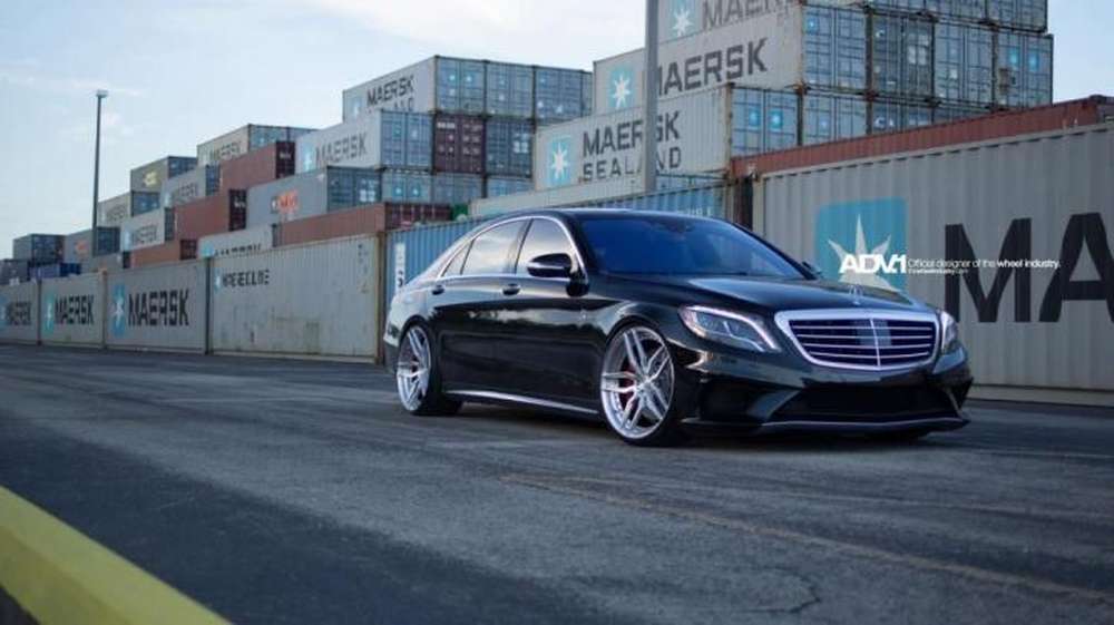 Mercedes S63 AMG S-Model примерил колесные диски ADV.1 Wheels