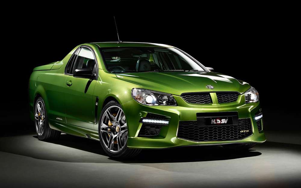 General Motors в Австралии показало пикап HSV GTS Maloo