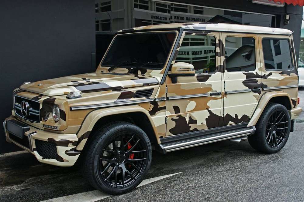 KBS Motorsports сделали Mercedes-Benz G63 AMG в стиле милитари
