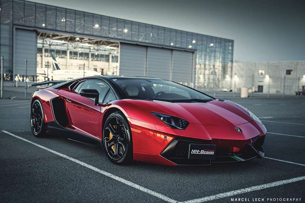 Lamborghini Aventador 2020 Red