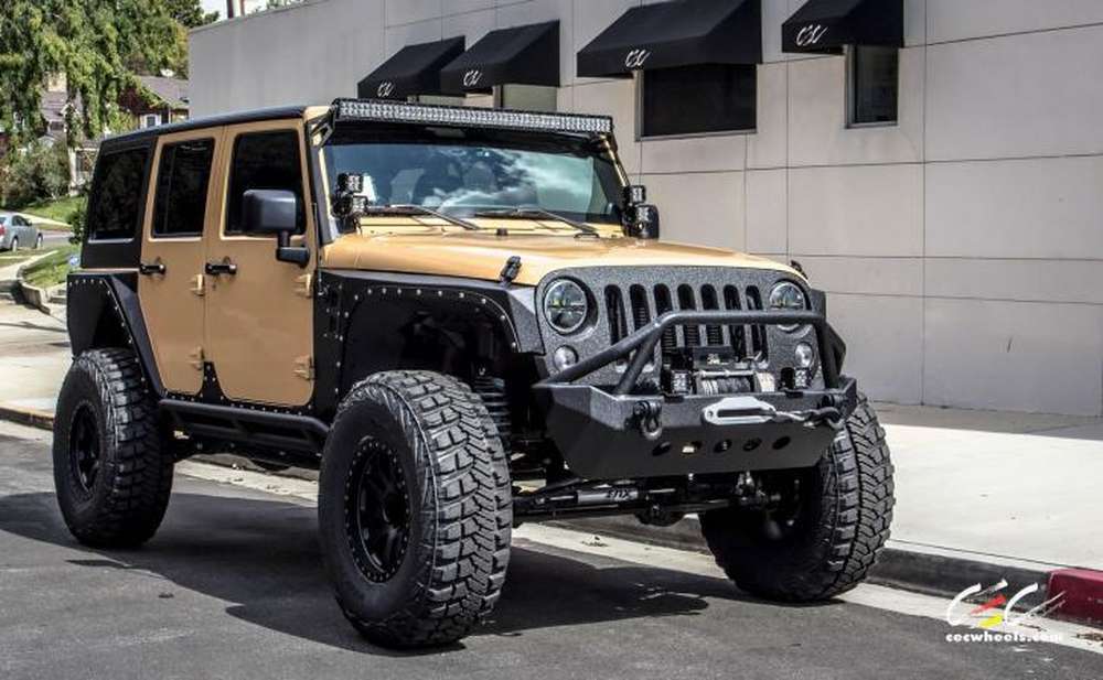 Jeep Wrangler для бездорожья: модификация от CEC Wheels