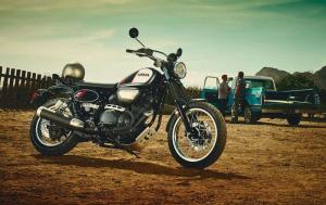 Серийный скрэмблер Yamaha SCR950 2017 модельного года