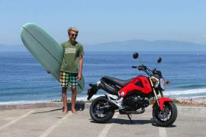 Обновленный минибайк Honda MSX125 (Grom)