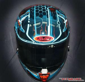 Мотошлем HJC R PHA 10 TT F4.1 Replica