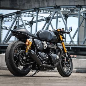 2016 Triumph Thruxton R Darkster by K-Speed