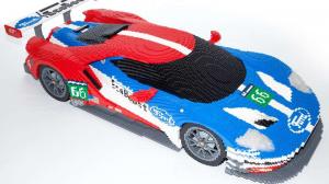 Компания Ford отметила возвращение в марафон «24 часа Ле-Мана» выпуском суперкара из Lego