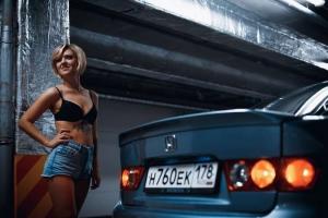 В огнях диких фар