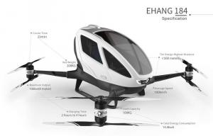 Пассажирский дрон Ehang 184