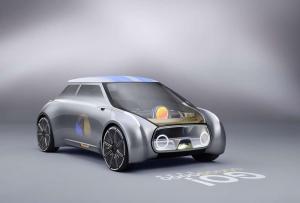 Компания Mini представила концепт-кар со сдвижной рулевой колонкой
