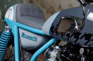 1977 Kawasaki KZ400 by Sparta Garage