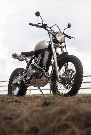 2016 Suzuki DR650 Mamba by Pasquale Motor